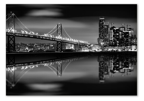 Foto-obraz fotografie na skle San Francisco noc osh-98976807