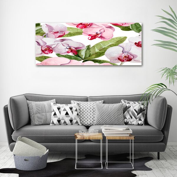 Foto obraz na plátně Růžové orchideje oc-98952398