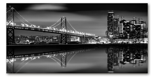 Foto-obraz fotografie na skle San Francisco noc osh-98976807