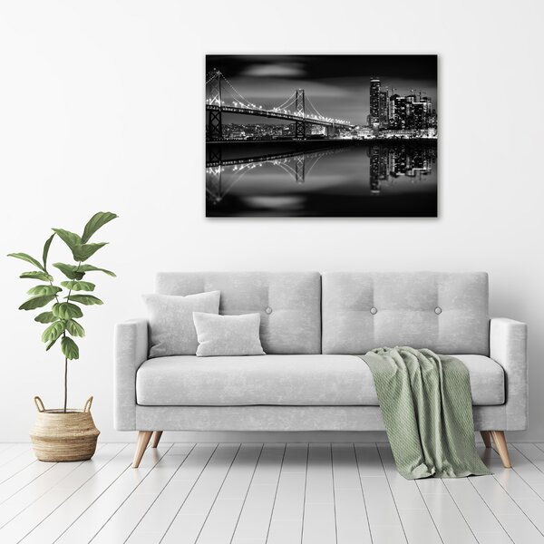 Foto-obraz fotografie na skle San Francisco noc osh-98976807