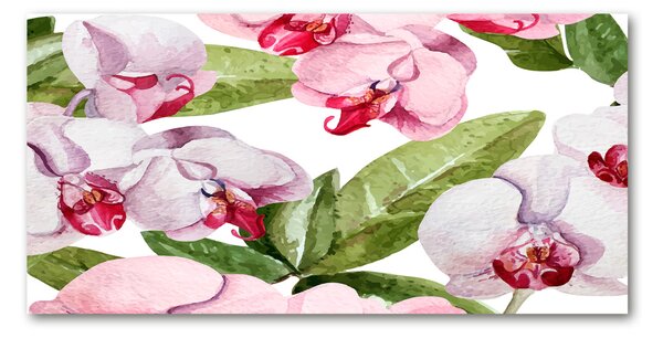 Fotoobraz na skle Růžové orchideje osh-98952398