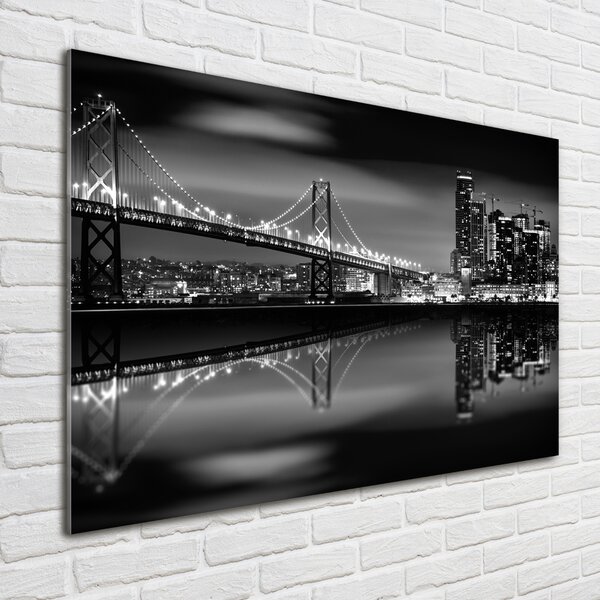 Foto-obraz fotografie na skle San Francisco noc osh-98976807