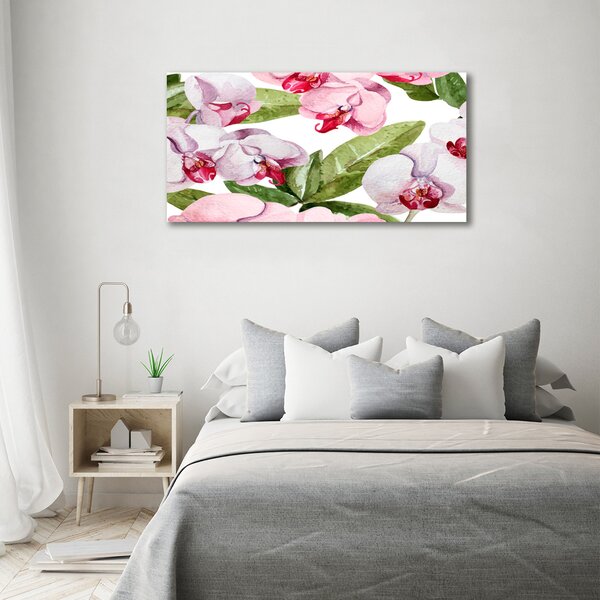 Foto obraz na plátně Růžové orchideje oc-98952398