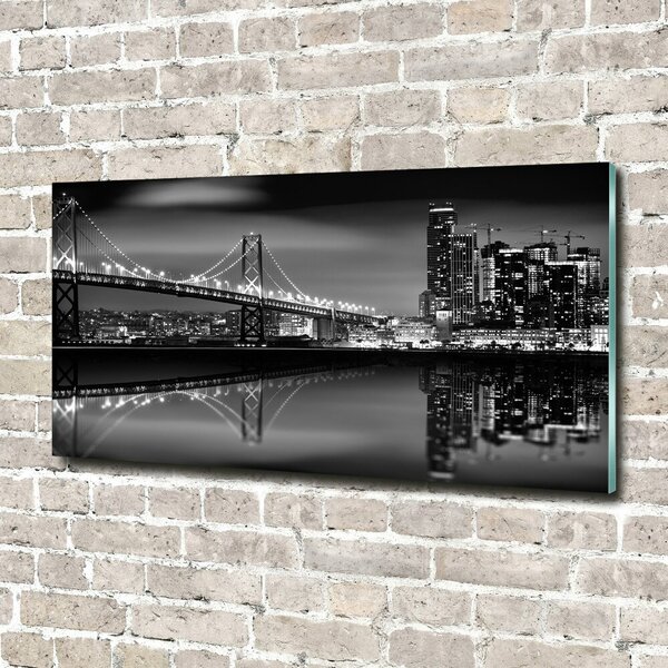 Foto-obraz fotografie na skle San Francisco noc osh-98976807