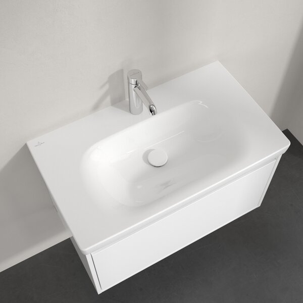 Villeroy & Boch Skyla umyvadlo 80x46 cm obdélníkový nábytkový bílá lesk 5A518101