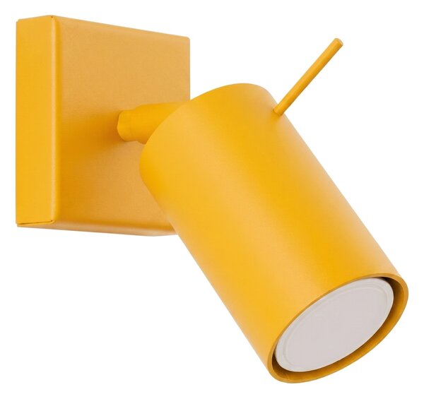 Sollux Lighting Nástěnné svítidlo RING žluté