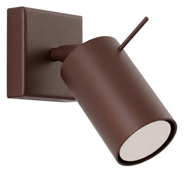 Sollux Lighting Nástěnné svítidlo RING hnědé