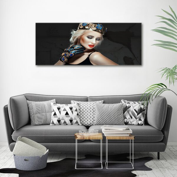 Foto-obraz canvas na rámu Žena v koruně oc-99627279