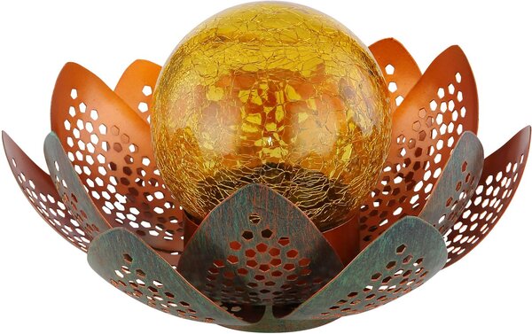 Globo Lighting Solar solární stojací lampa 1x0.06 W zelená-zlatá 33655