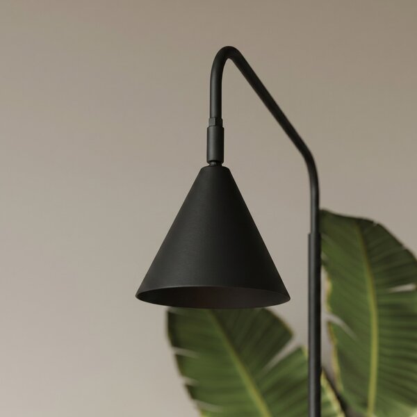 Sollux Lighting Stojací lampa NOX černá