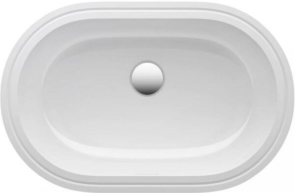 Laufen Savoy umyvadlo 51x31 cm oválné pod pult bílá lesk H8189450001091