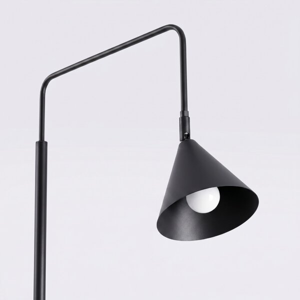 Sollux Lighting Stojací lampa NOX černá