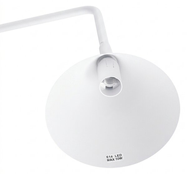 Sollux Lighting Stolní lampa NOX bílá