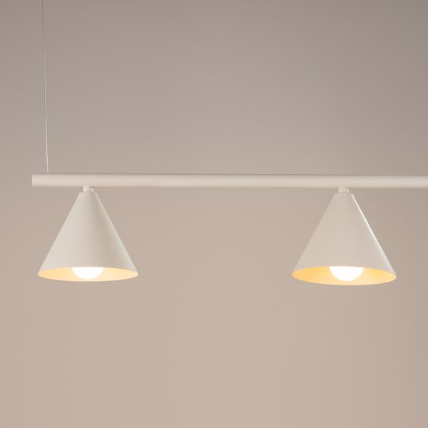 Sollux Lighting Lustr NOX 4L béžový