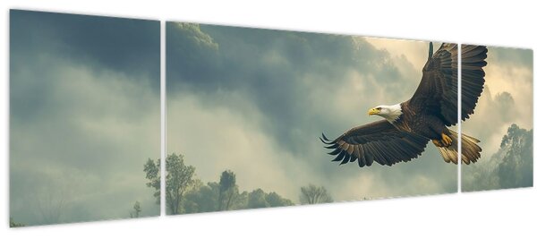 Obraz - Letící orel (170x50 cm)