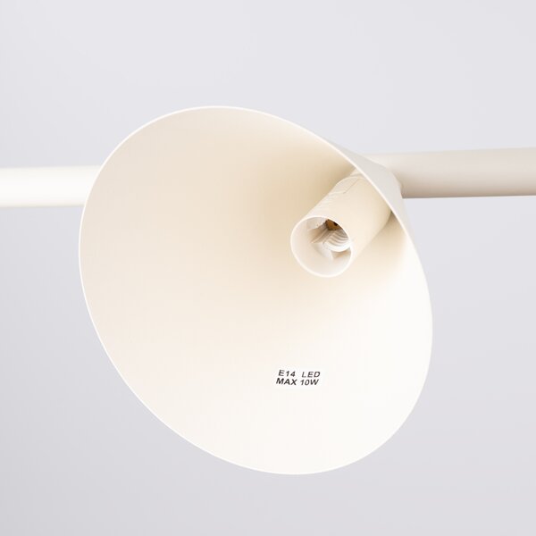 Sollux Lighting Lustr NOX 4L béžový