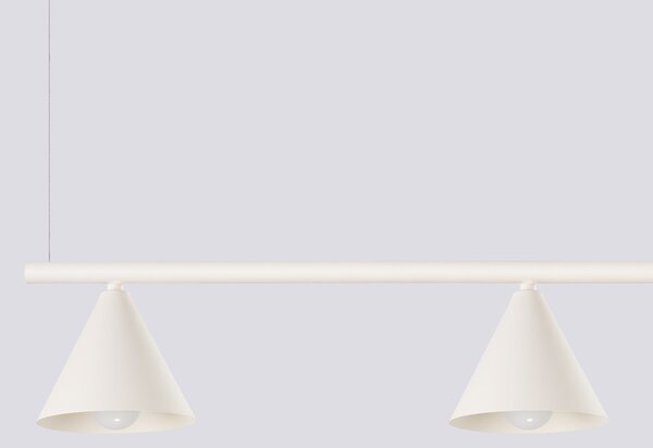Sollux Lighting Lustr NOX 4L béžový