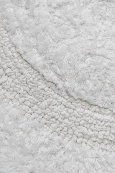 Koupelnový kobereček CROCHET bílý