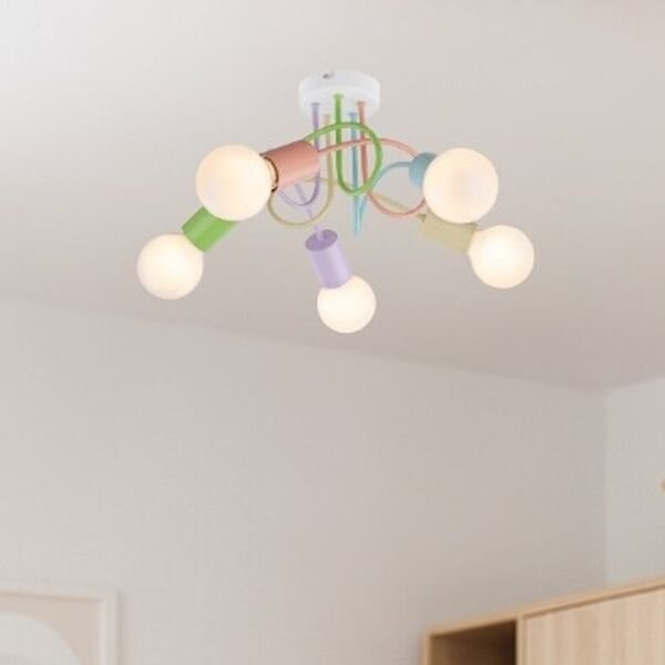 Rabalux Linett stropní světlo 5x40 W vícebarevná 6340