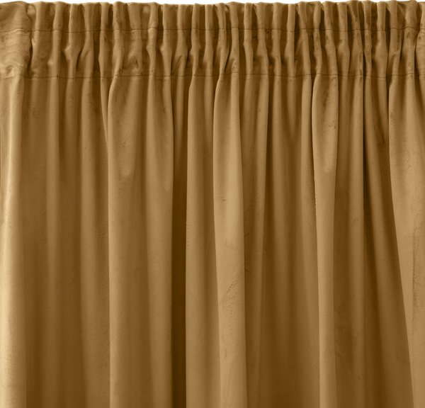 ZATEMŇOVACÍ ZÁVĚS NA PÁSCE PIERRE CARDIN SIBEL 140X270 CM MEDOVÁ