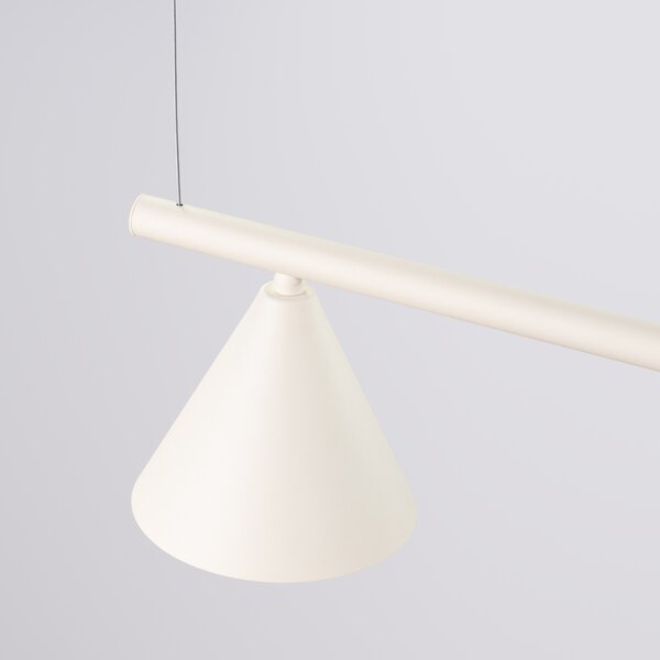 Sollux Lighting Lustr NOX 4L béžový