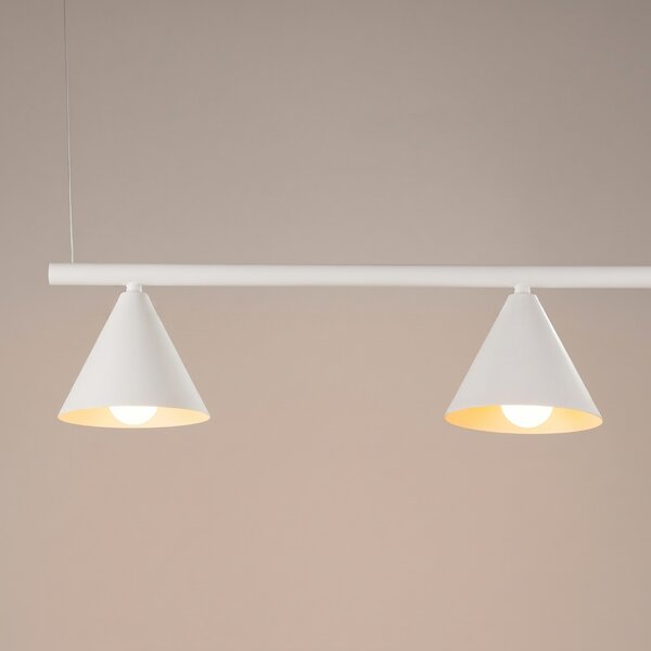 Sollux Lighting Lustr NOX 4L bílý