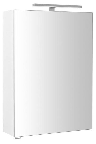Sapho Riwa - Zrcadlová skříňka s LED osvětlením, 504x701x172 mm, lesklá bílá RIW050-0030