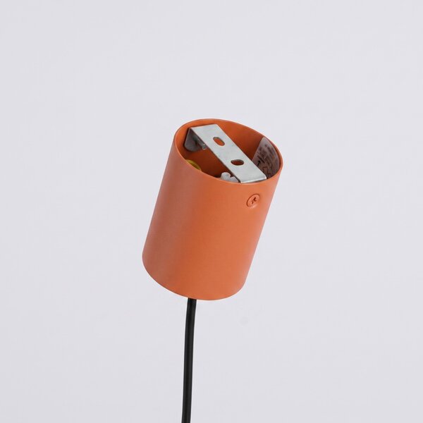 Sollux Lighting Lustr NOX 4L okrově červený