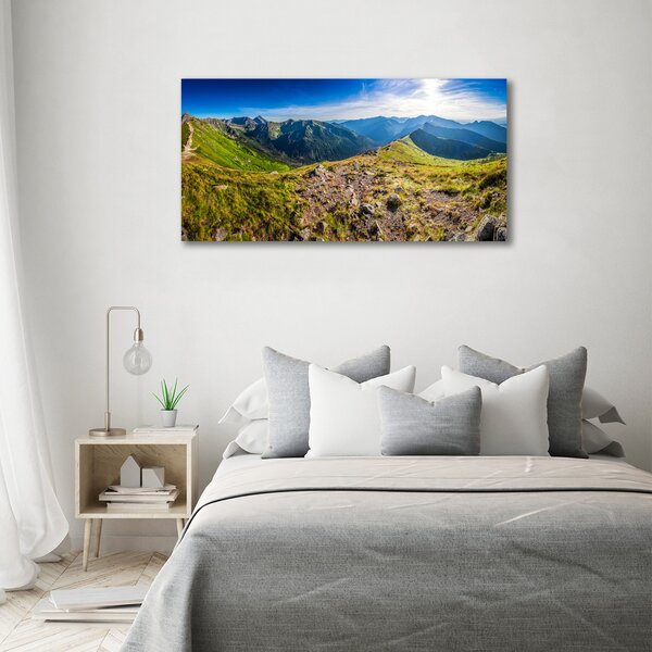 Foto obraz na plátně Horská panorama oc-99701533