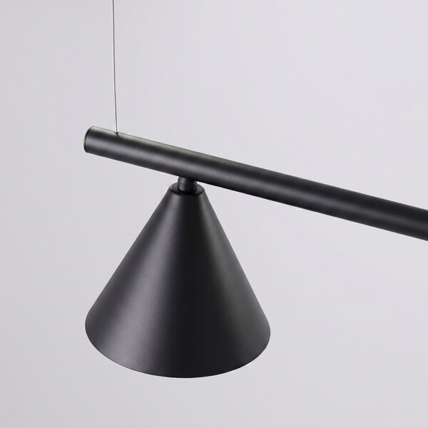 Sollux Lighting Lustr NOX 4L černý