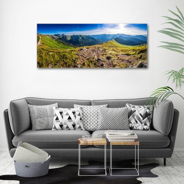 Foto obraz na plátně Horská panorama oc-99701533