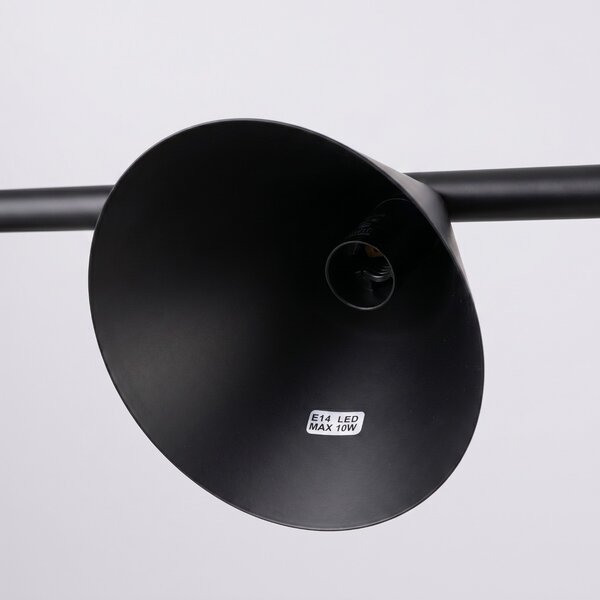Sollux Lighting Lustr NOX 4L černý