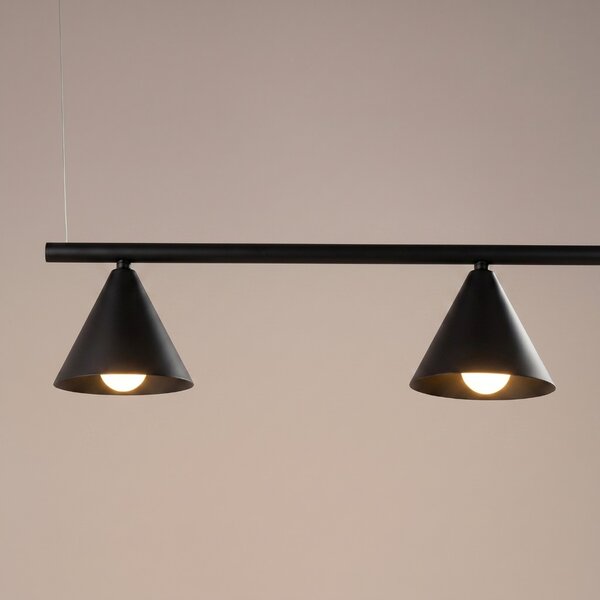Sollux Lighting Lustr NOX 4L černý