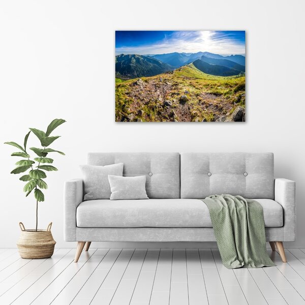 Foto obraz na plátně Horská panorama oc-99701533