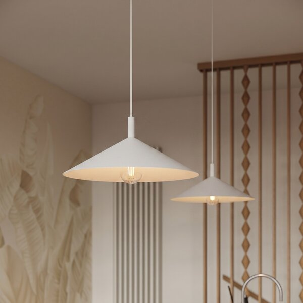 Sollux Lighting Závěsné svítidlo NOX 40 bílé