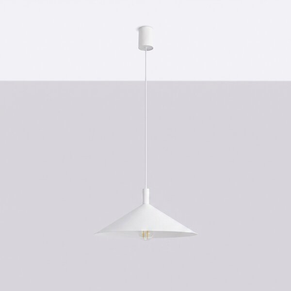 Sollux Lighting Závěsné svítidlo NOX 40 bílé