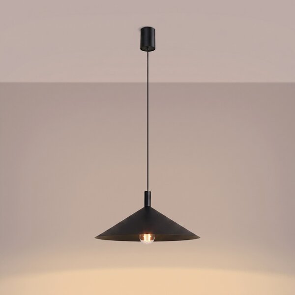 Sollux Lighting Závěsné svítidlo NOX 40 černé