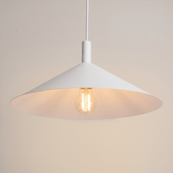 Sollux Lighting Závěsné svítidlo NOX 40 bílé