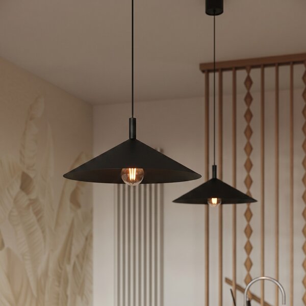 Sollux Lighting Závěsné svítidlo NOX 40 černé