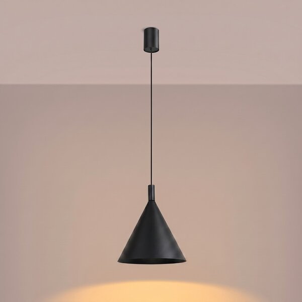 Sollux Lighting Závěsné svítidlo NOX 25 černé