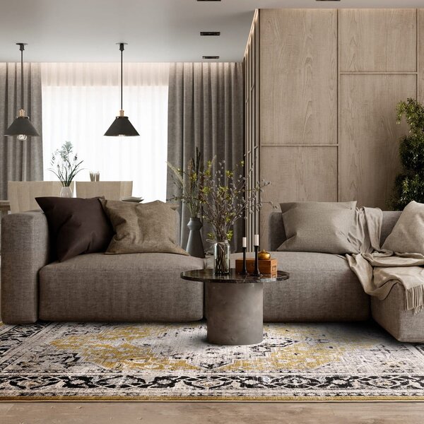 Okrově žlutý koberec 160x240 cm Sovereign – Asiatic Carpets