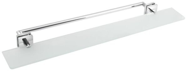 Polysan X-SQUARE police s držákem na ručníky pro sprchové zástěny ARCHITEX LINE, chrom