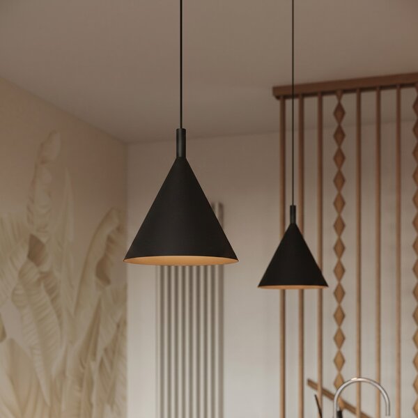 Sollux Lighting Závěsné svítidlo NOX 25 černé