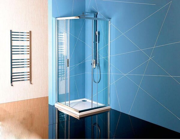 Obdélníkový sprchový kout EASY LINE 900x800mm L/R varianta