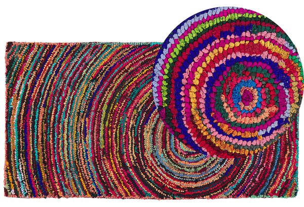 Pestrý bavlněný koberec 80x150 cm MALATYA