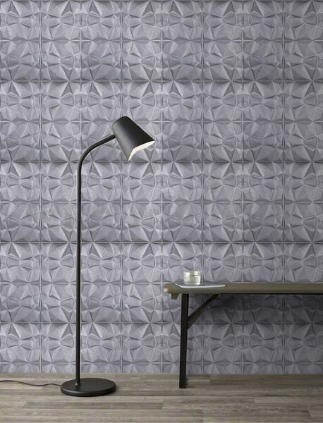 Samolepící pěnové 3D panely RS011-3, cena za kus, rozměr 70 x 69 cm, diamant šedý, IMPOL TRADE