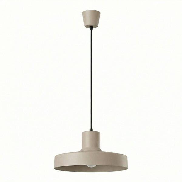 Sollux Lighting Závěsné svítidlo BILO šedobéžové