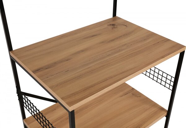Hanah Home Kuchyňský regál ANEMON 60 cm borovice