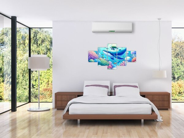 Obraz - Podvodní svět (125x70 cm)