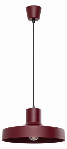 Sollux Lighting Závěsné svítidlo BILO bordó